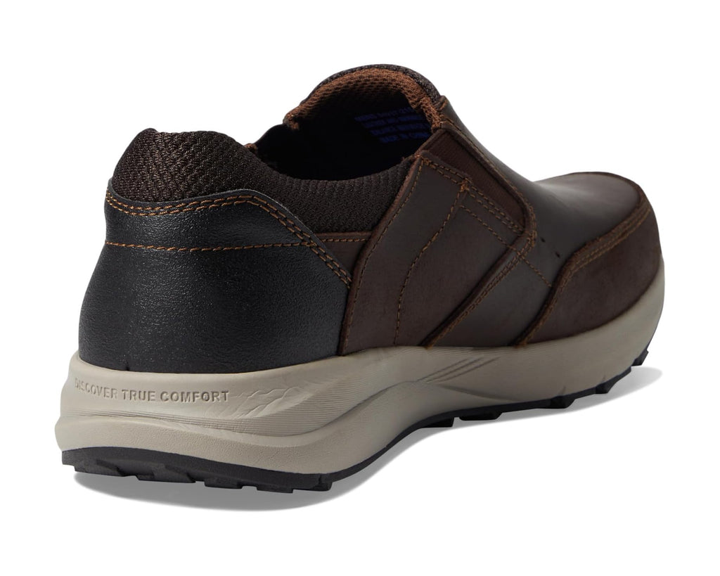 Men's Nunn Bush Excursion Waterproof Moccasin Toe Slip-On Brown CH