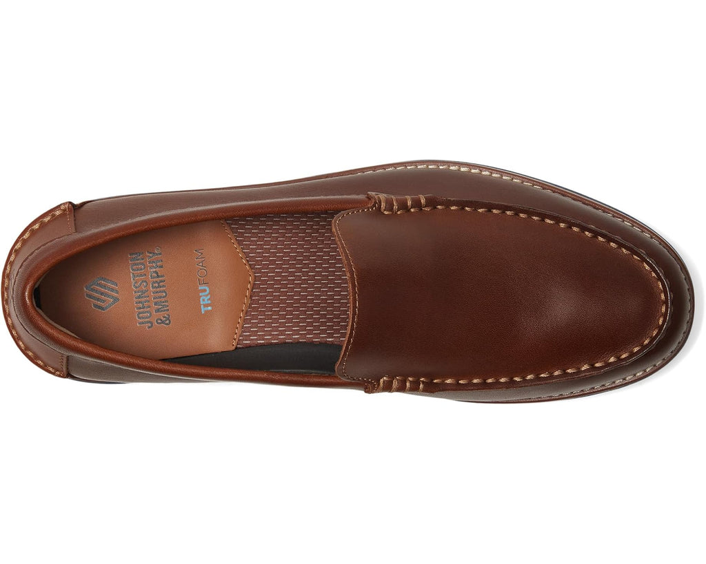 Men's Johnston & Murphy Upton Venetian Tan Full Grain 1