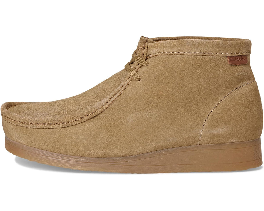 Men's Clarks Wallaston Boot Dark Sand Suede