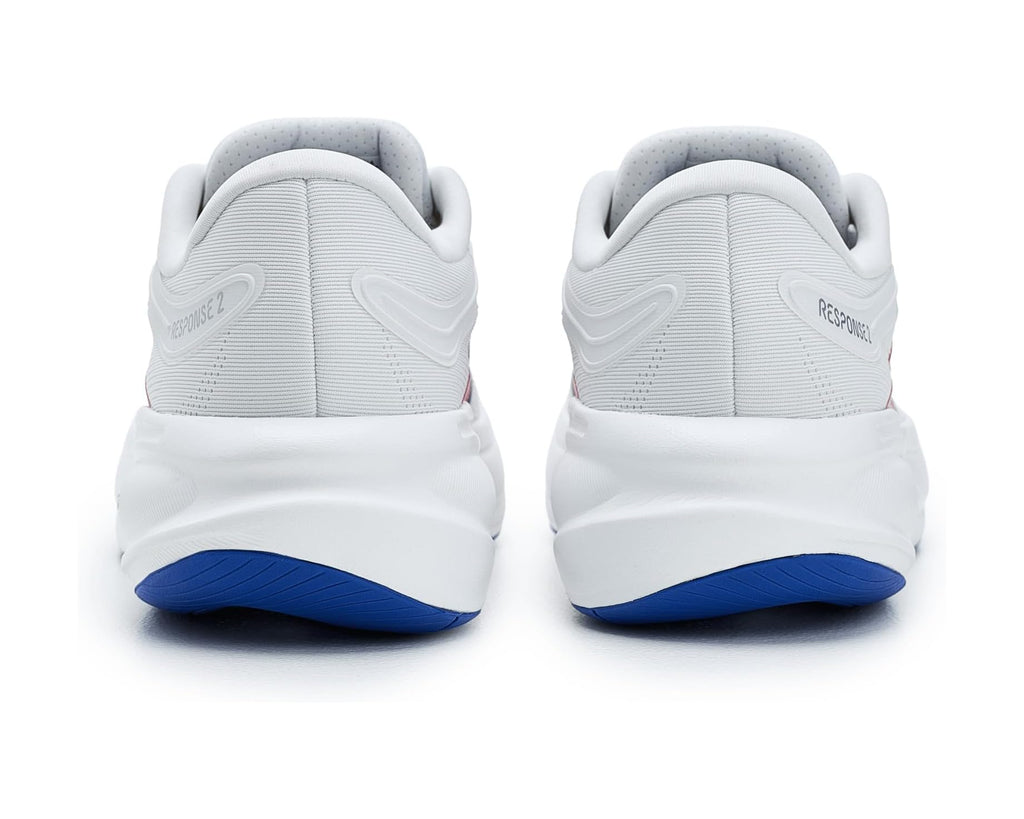 Men's adidas Response 2 Running Shoes White/Pure Ruby/Black