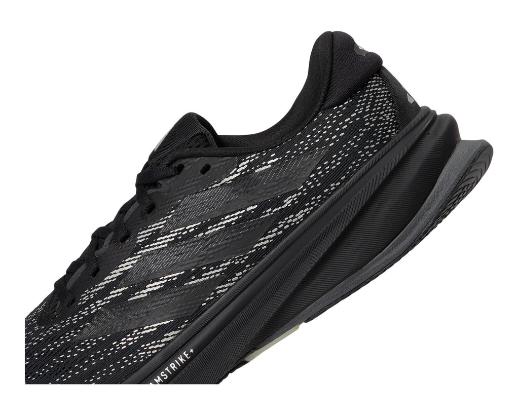 Men's adidas Supernova Rise 2 Running Shoes Black/Black/Silver Metallic