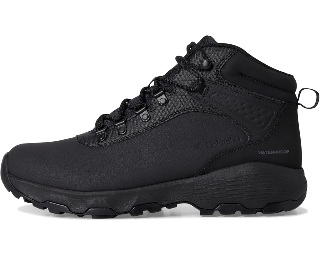 Men's Columbia Newton Wander Leather Black/Shark