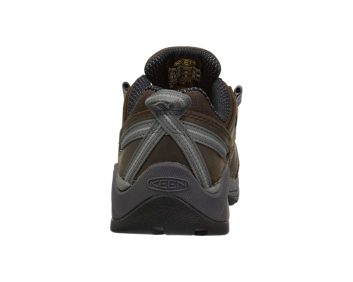 Men's KEEN Utility Detroit XT Steel Toe ESD Cascade Brown/Gargoyle