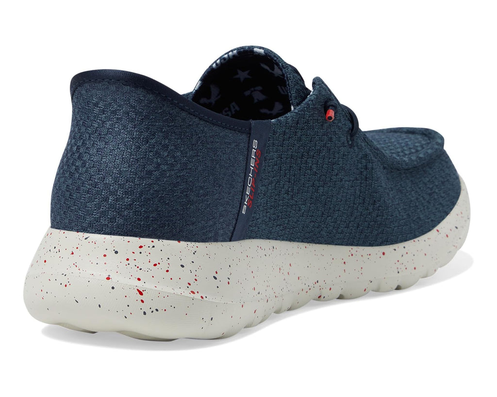 Men's SKECHERS Performance Go Walk Max - Hands Free Slip-ins The American Dream Navy