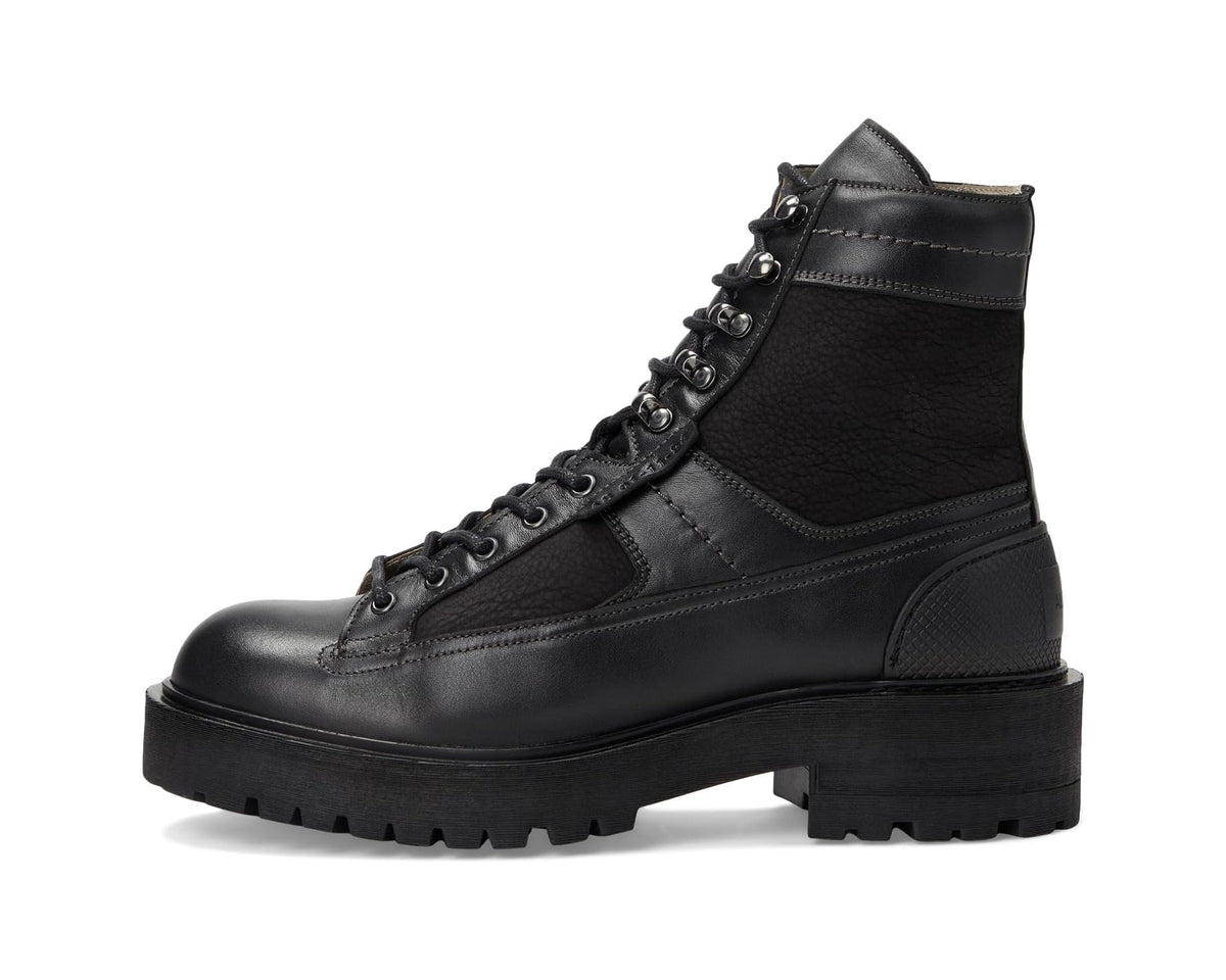 Men's AllSaints Hank Combat Boots Black