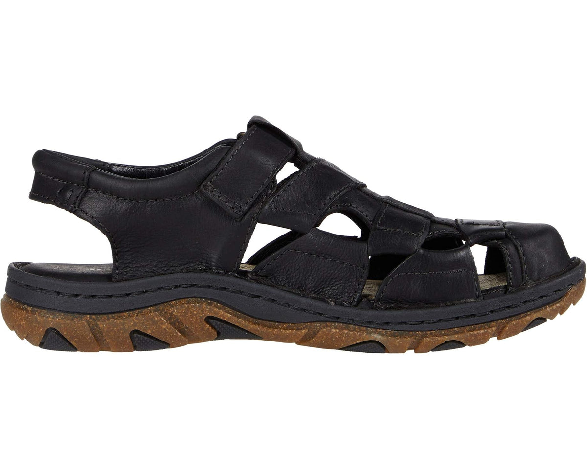 Men's Born Cabot III Black Full Grain Leather