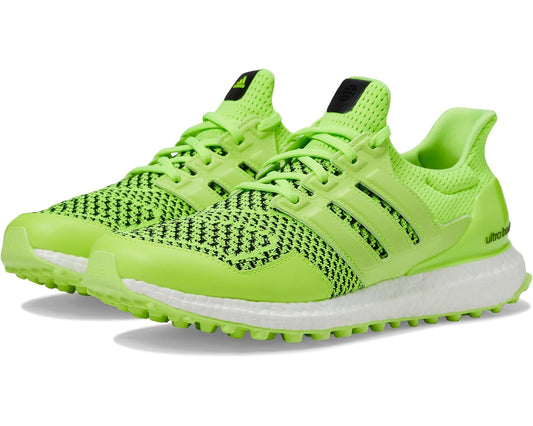 Men's adidas Golf Ultraboost Golf Shoes Lucid Lemon/Lucid Lemon/Core Black