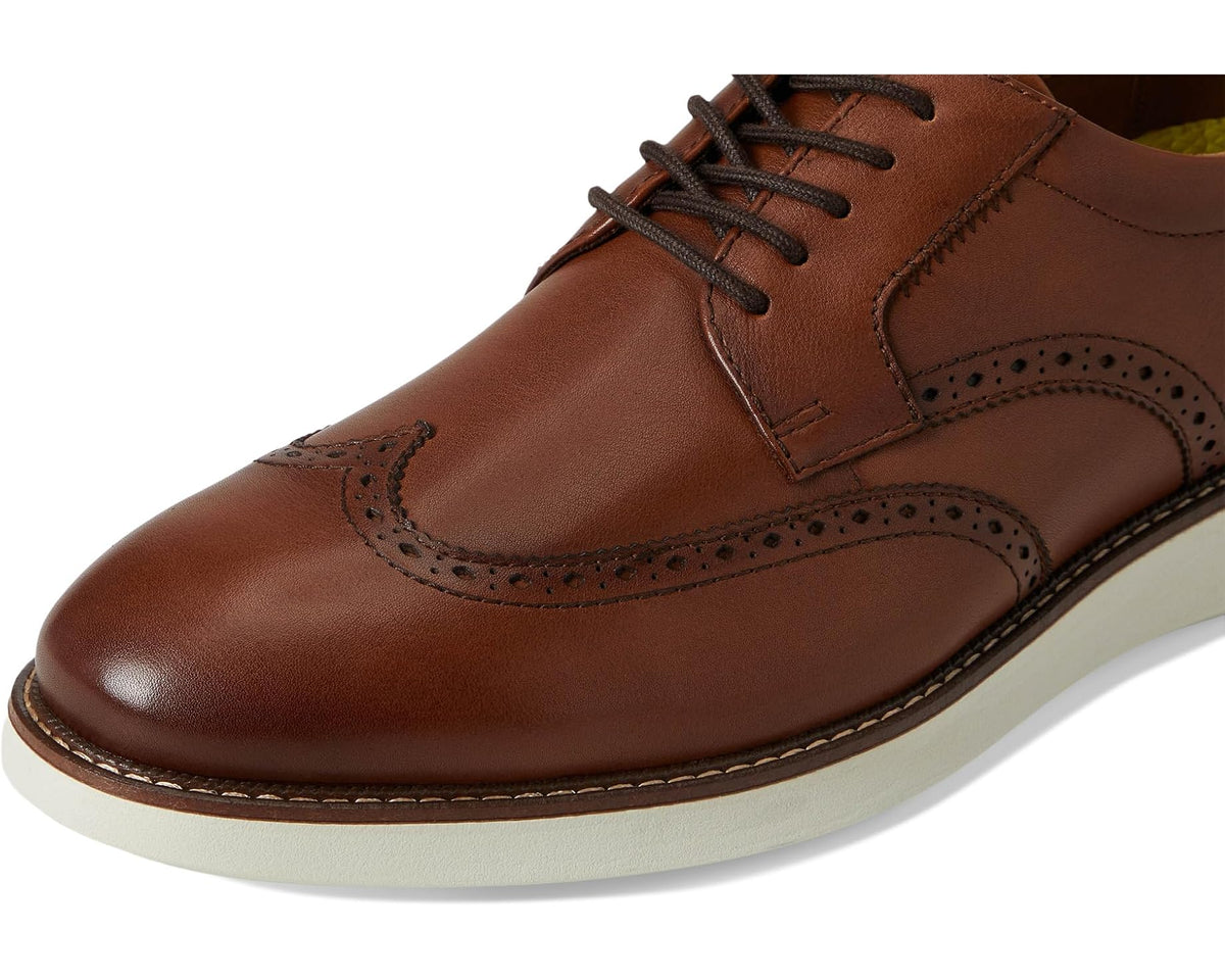 Men's Florsheim Launch Wing Tip Oxford Cognac Multi