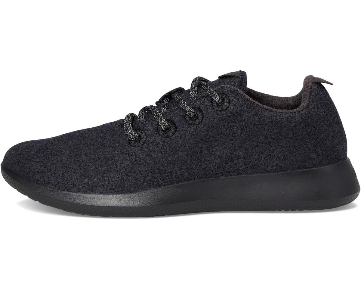 Men's Allbirds Wool Runner Natural Black (Black)