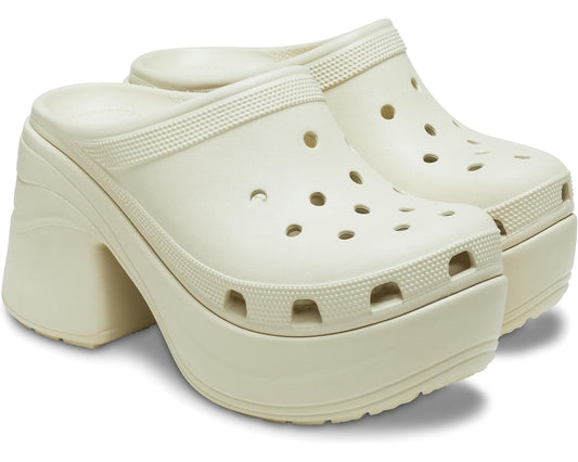 Unisex Crocs Siren Clogs Bone