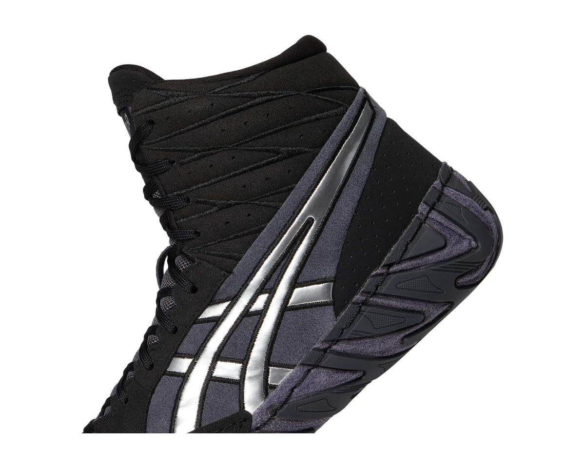 Men's ASICS Aggressor 6 Black/Pure Silver