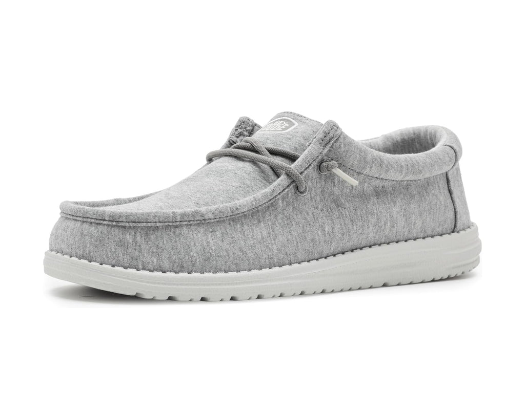 Men's Hey Dude Wally Stretch Jersey Grey