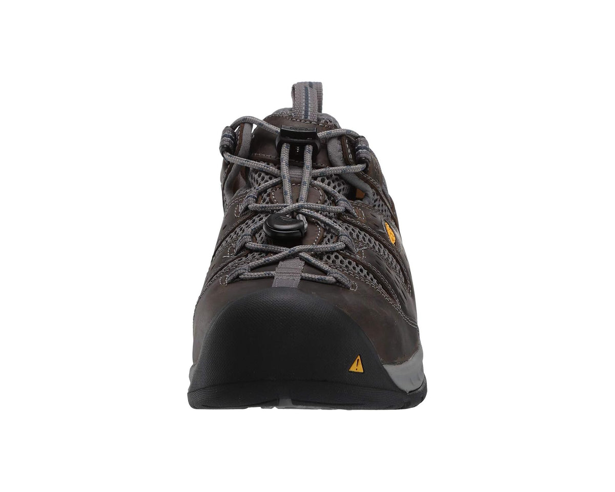Men's KEEN Utility Atlanta Cool II ESD (Steel Toe) Gargoyle/Midnight Navy
