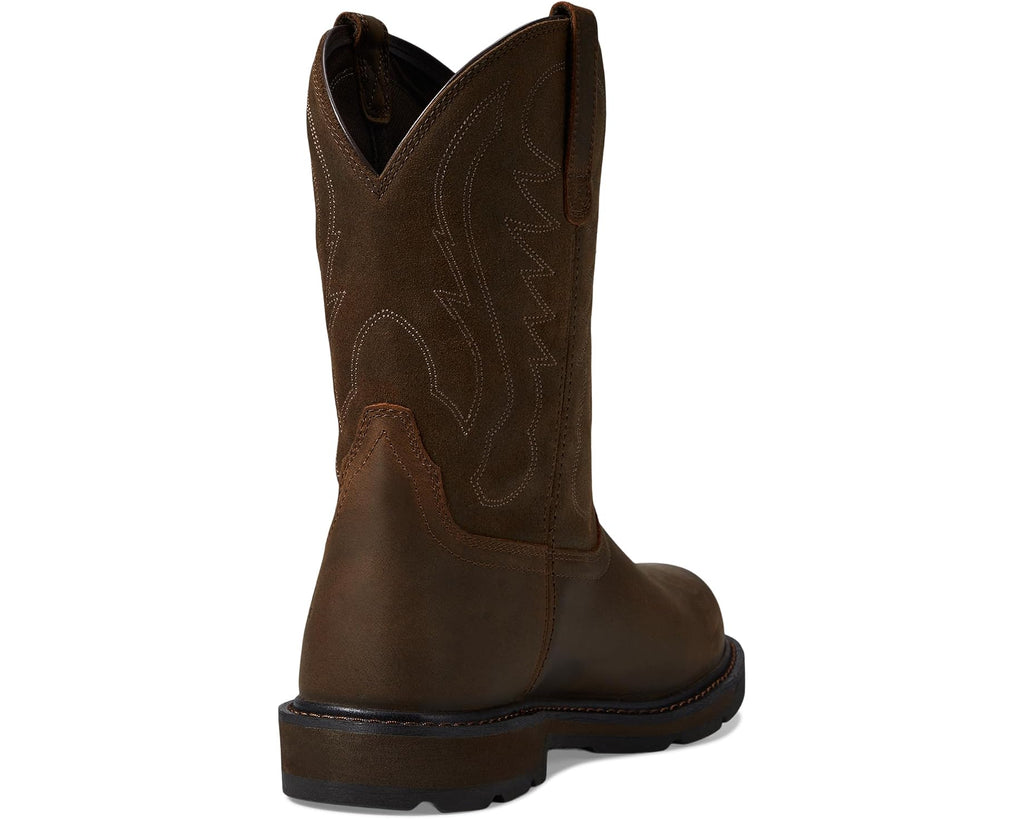 Men's Ariat Groundbreaker Pull-on Steel Toe Brown