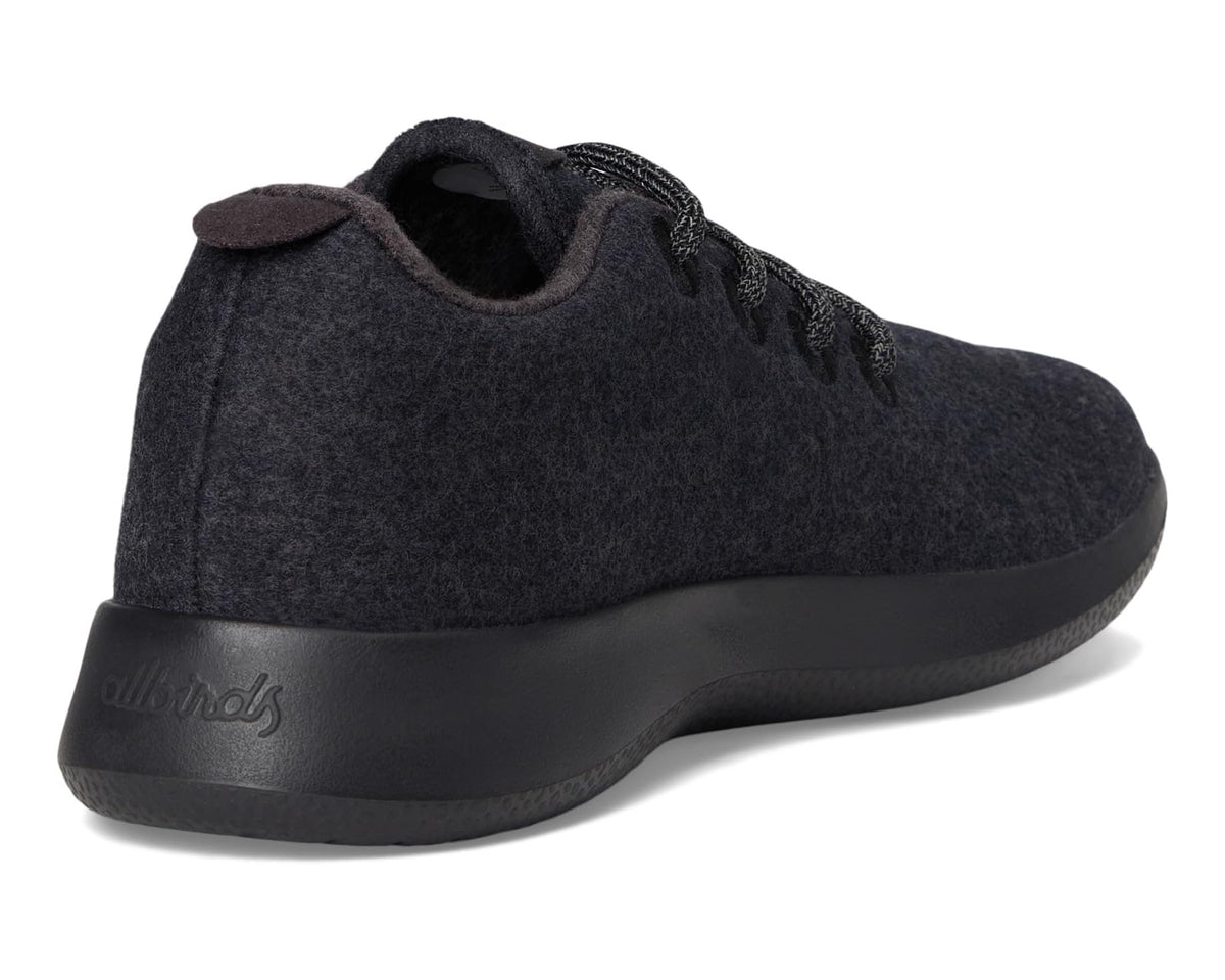 Men's Allbirds Wool Runner Natural Black (Black)