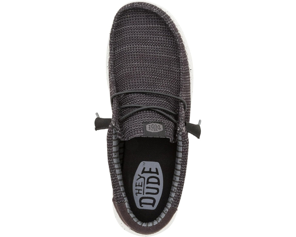 Men's Hey Dude Wally Stretch Sox Black/White
