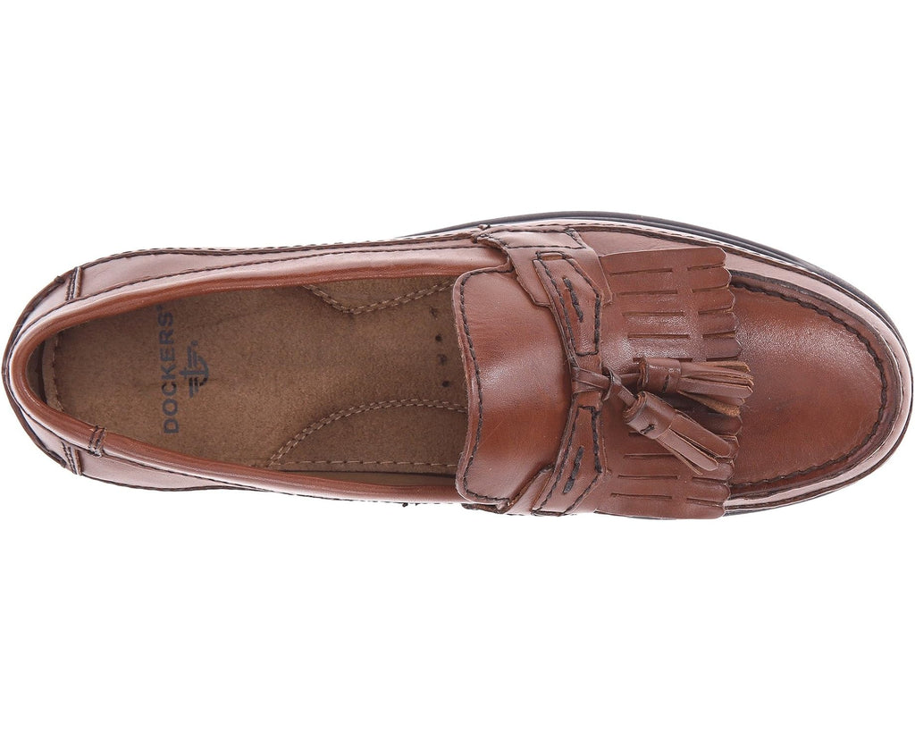 Men's Dockers Sinclair Kiltey Tassel Loafer Antique Brown