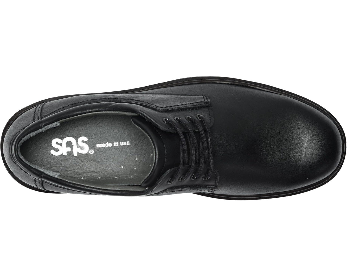 Men's SAS Aden Lace Up Comfort Oxford Black