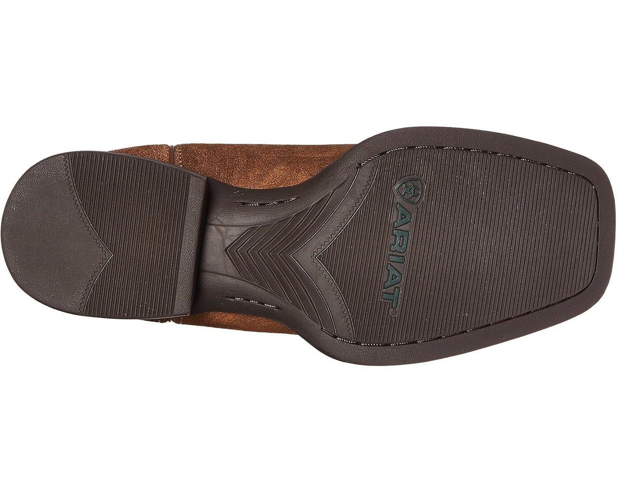 Men's Ariat Sport Patriot Antique Mocha Suede/Sand Camo Print