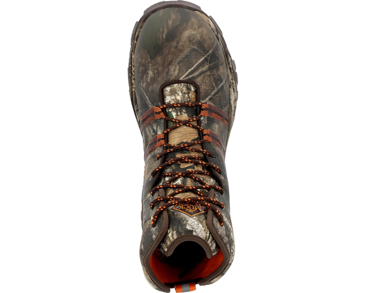 Men's The Original Muck Boot Company Alpha Pursuit Brown/Orange/Realtree
