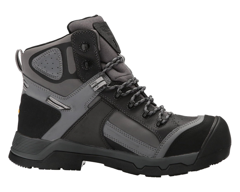 Men's KEEN Utility Davenport 6 400G CT Waterproof (Comp Toe) Magnet/Steel/Grey