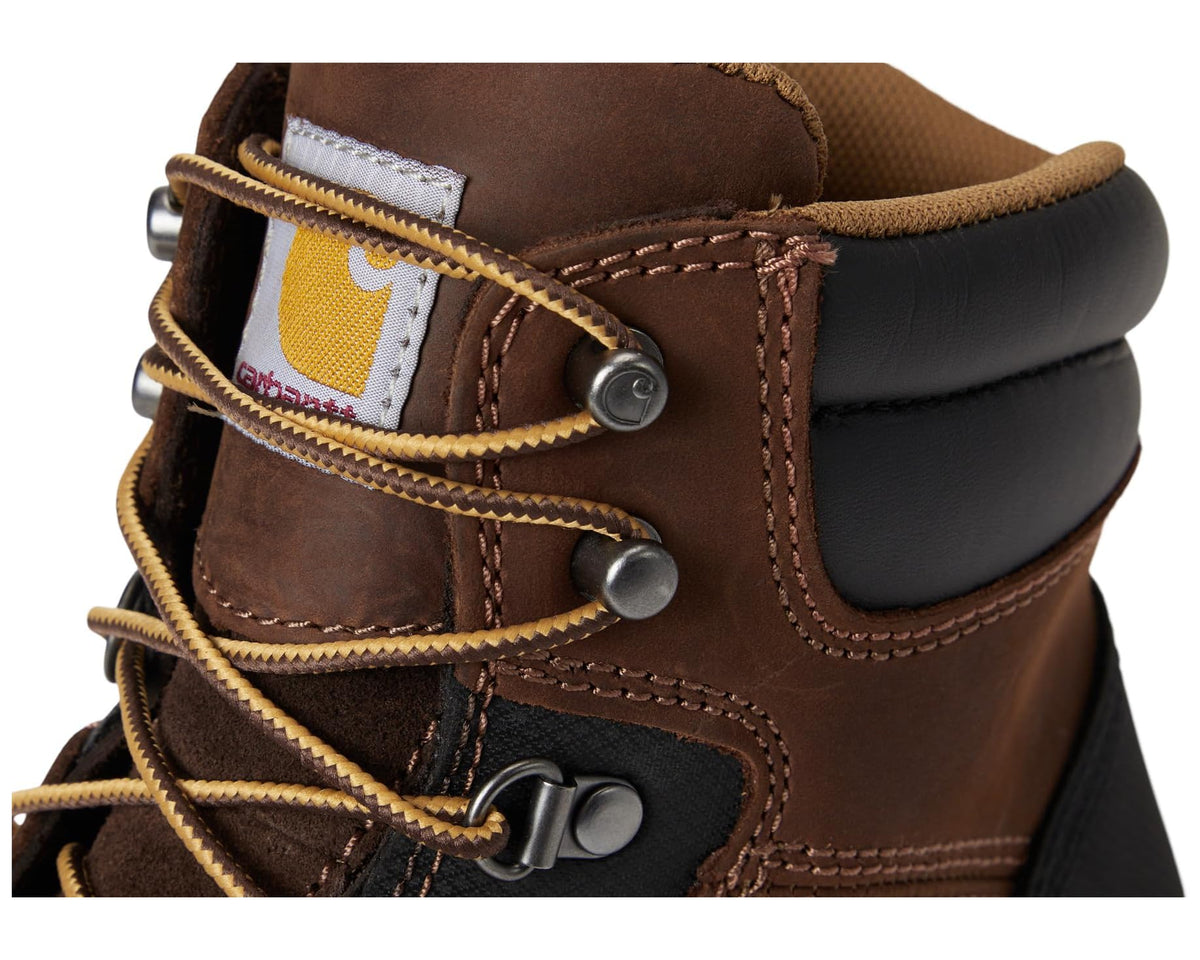 Men's Carhartt 6 Rugged Flex Soft Toe Work Boots Brown