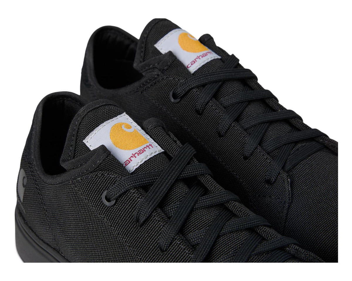 Men's Carhartt Detroit Low Nano Toe Black Canvas