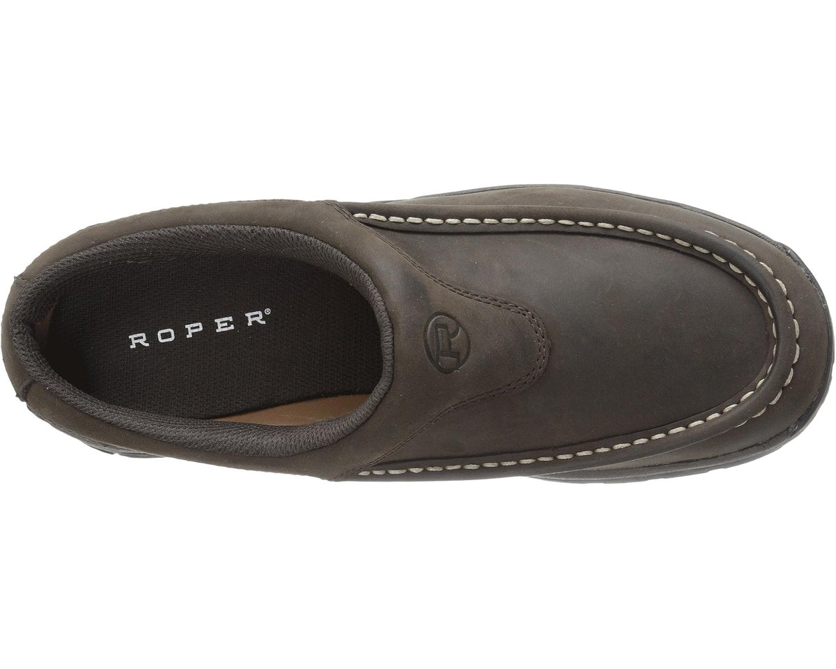 Men's Roper Performance Moc Toe Mule Brown