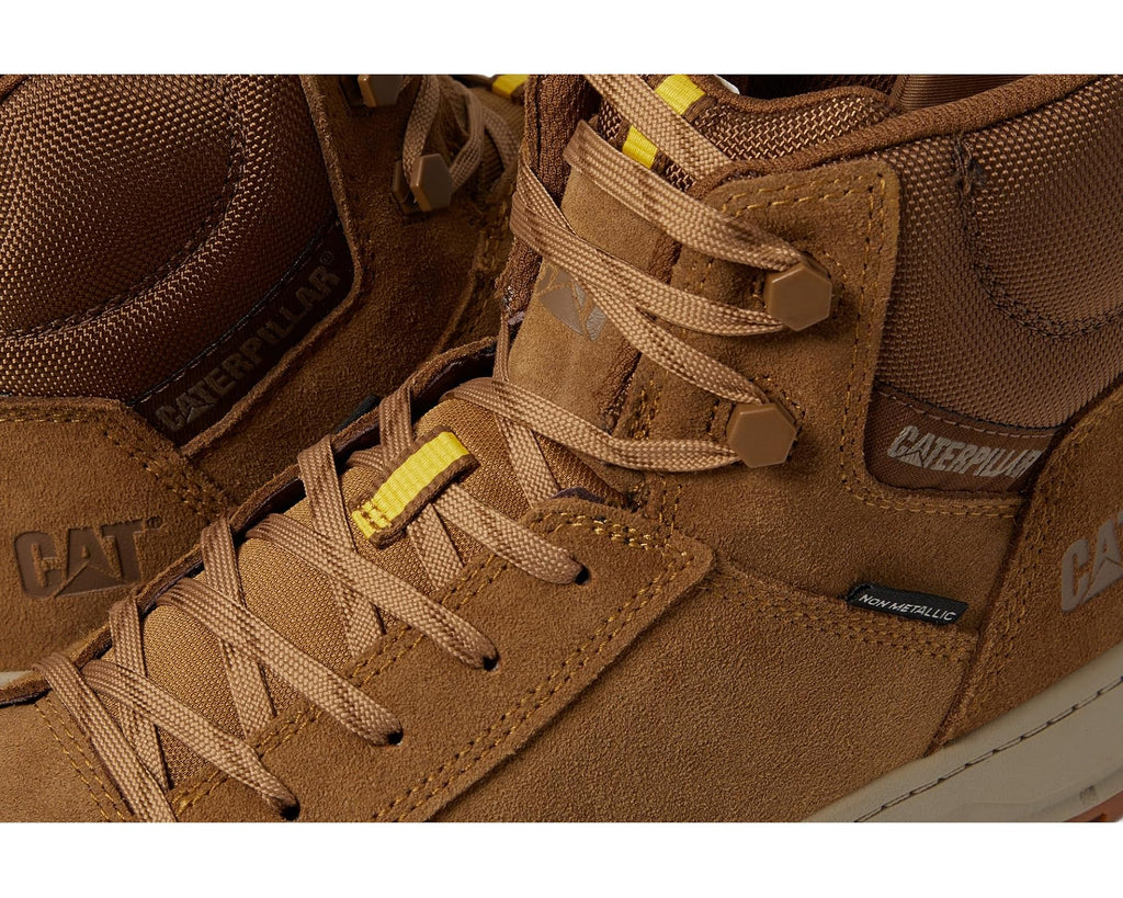 Men's Caterpillar Streamline Court Mid CT Chipmunk Suede