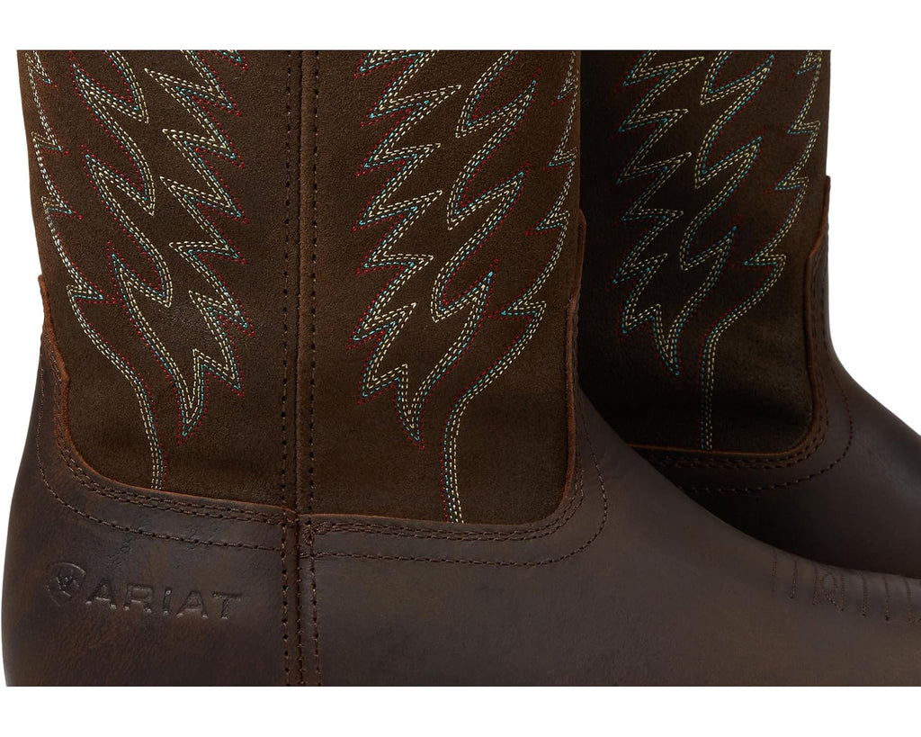 Men's Ariat Groundbreaker Wide Square Toe Brown