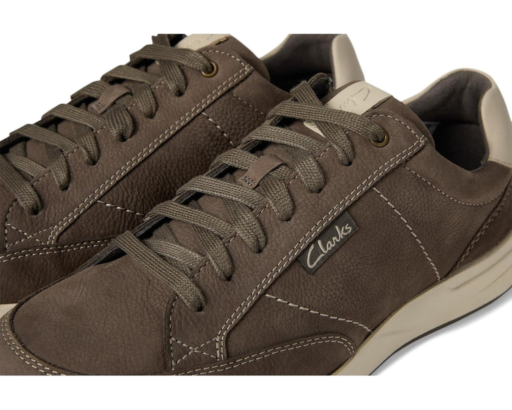 Men's Clarks Townview Lace Grey Nubuck