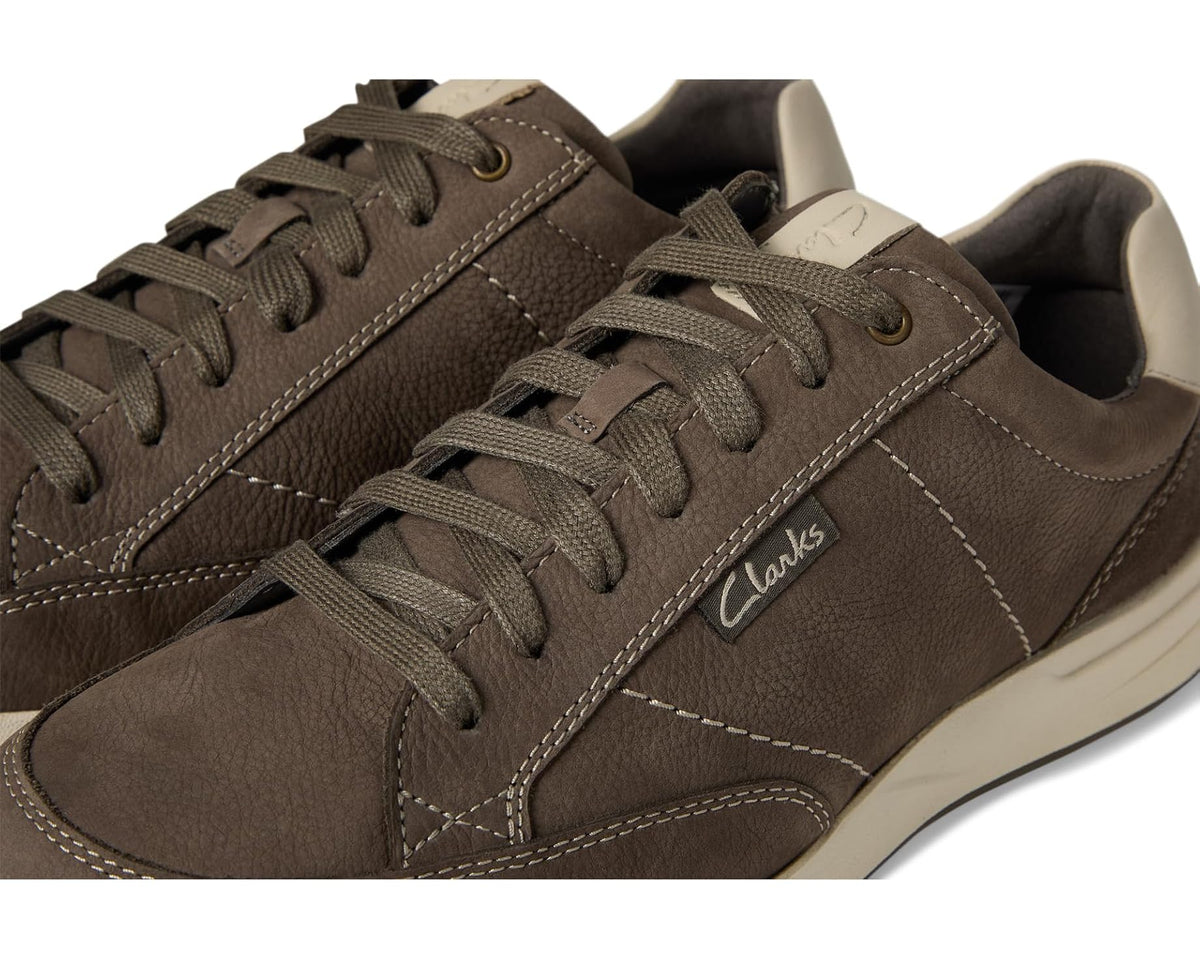 Men's Clarks Townview Lace Grey Nubuck