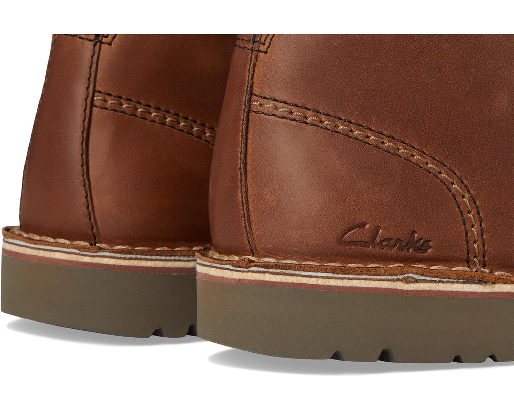 Men's Clarks Eastridge Mid Light Brown Leather