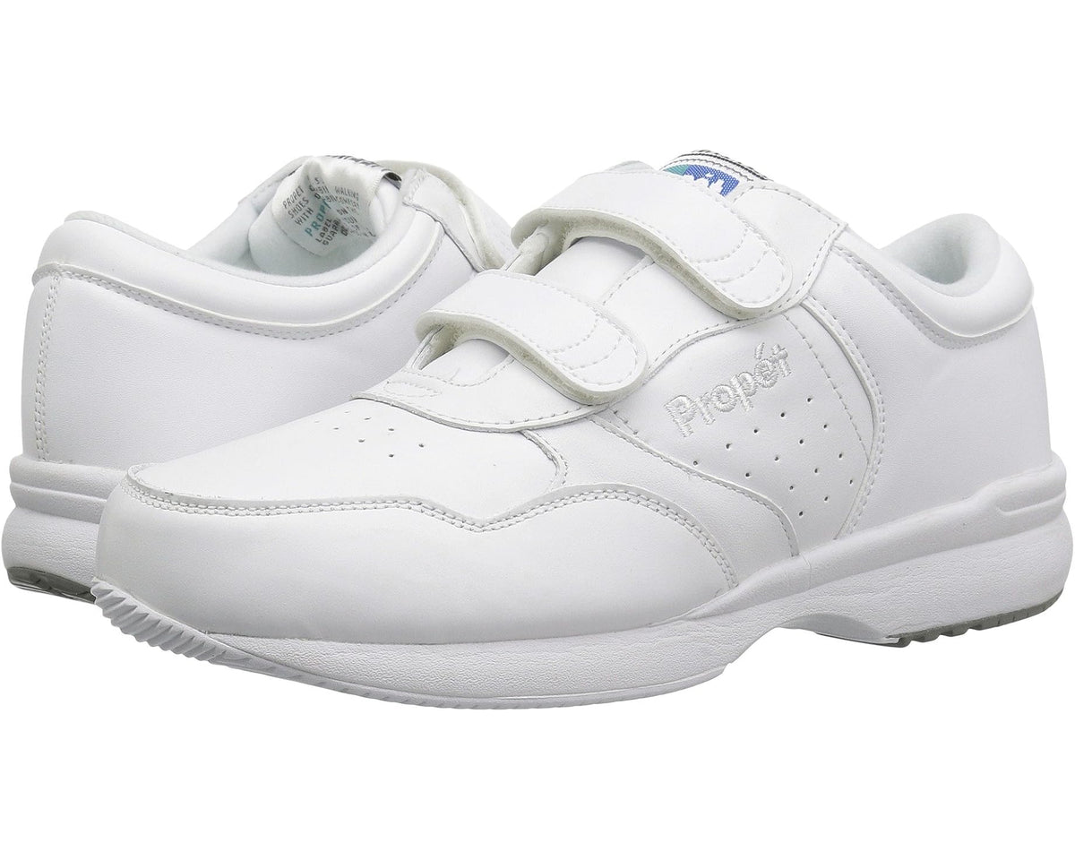 Men's Propet Life Walker Strap Medicare/HCPCS Code = A5500 Diabetic Shoe White