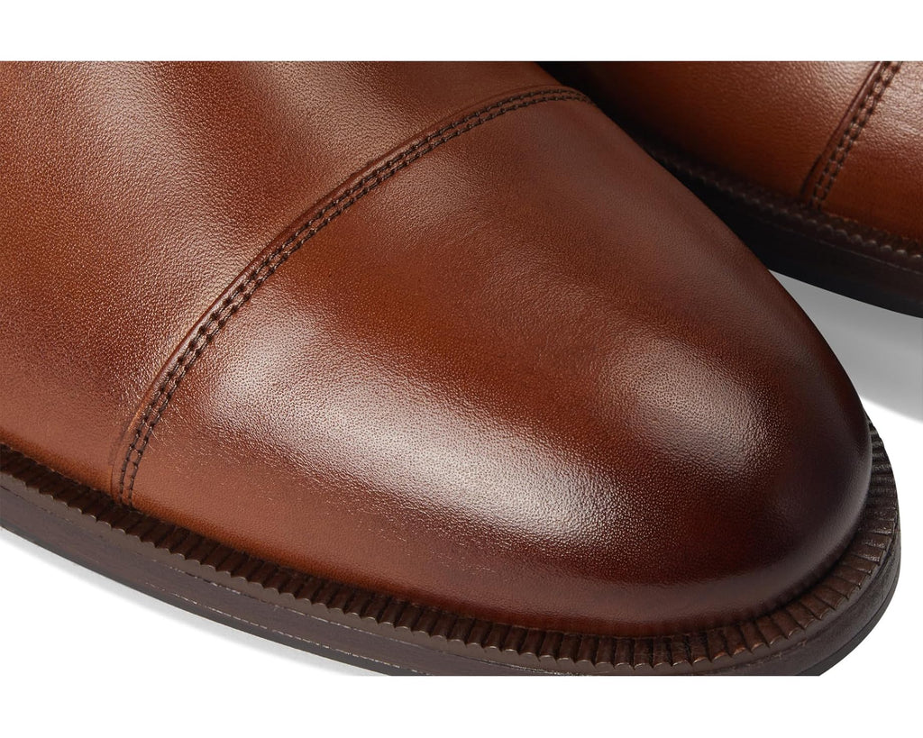 Men's Cole Haan Dean Grand Cap Toe Oxfords Brit Tan/Dark Chocolate/Natural