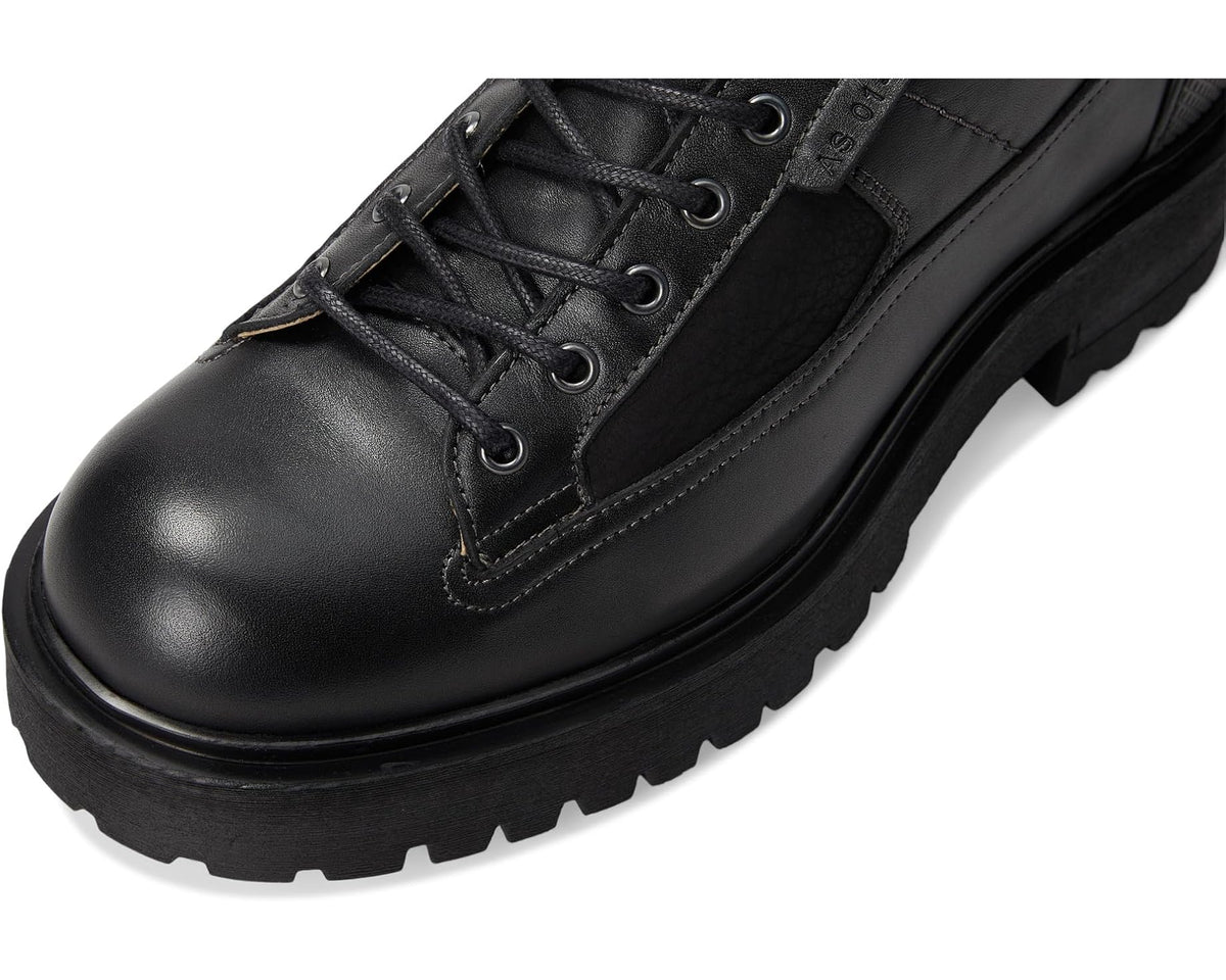 Men's AllSaints Hank Combat Boots Black