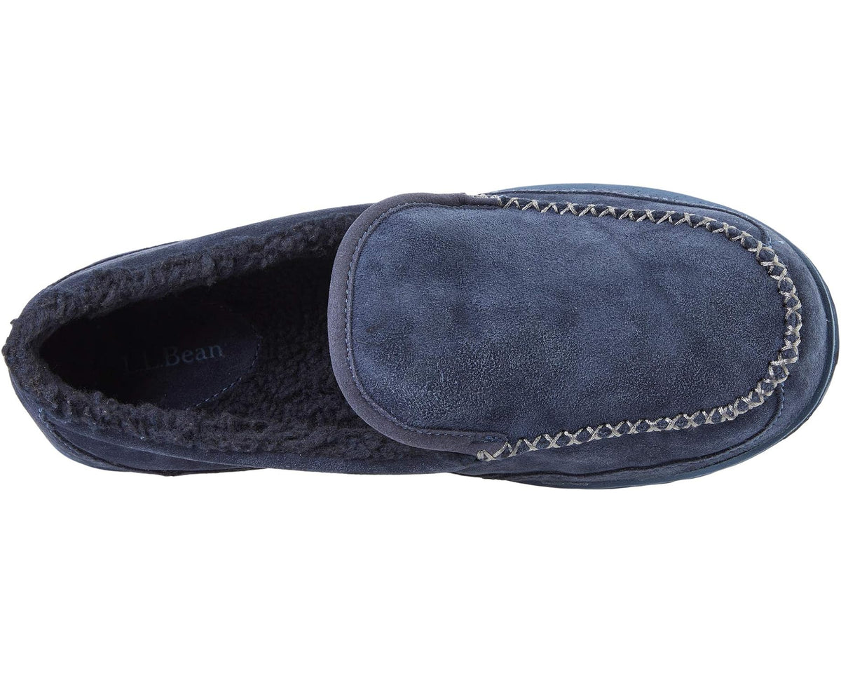 Men's L.L.Bean Mountain Slippers Carbon Navy