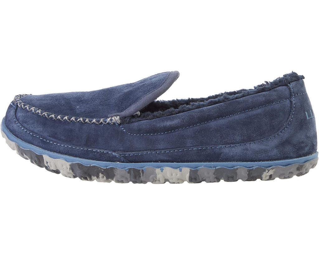 Men's L.L.Bean Mountain Slippers Carbon Navy