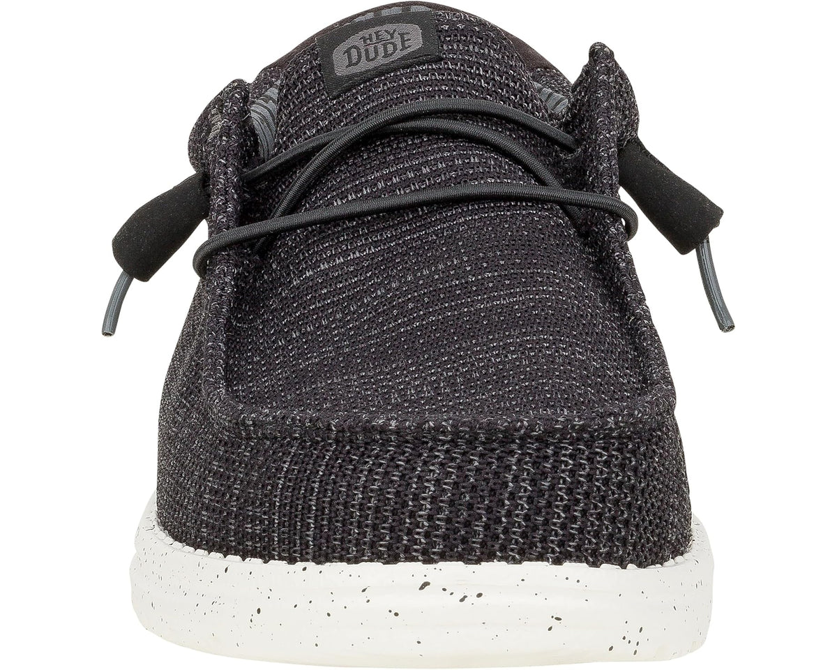 Men's Hey Dude Wally Stretch Sox Black/White