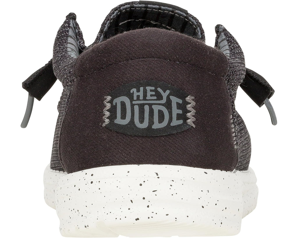 Men's Hey Dude Wally Stretch Sox Black/White
